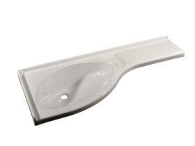 LAVABO ANGLE GAUCHE 84 cm