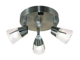 PLAFONNIER METEOR 3 SPOTS 12 V LED