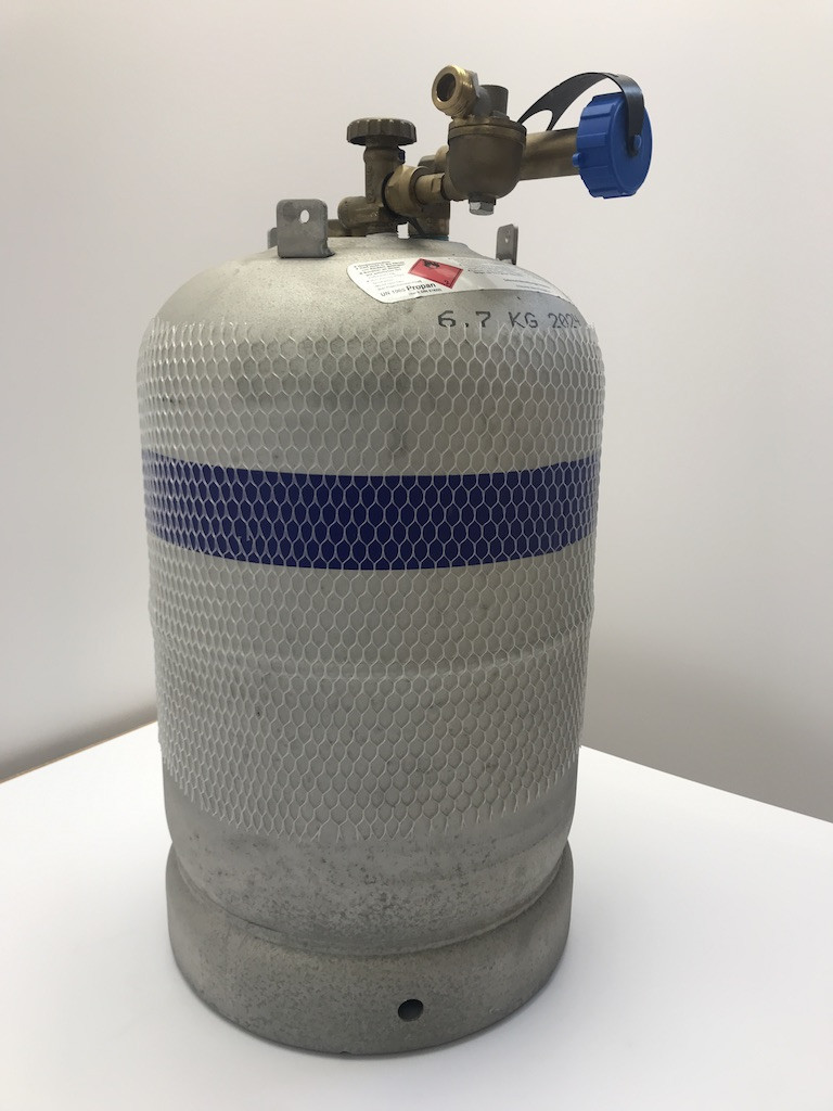 Bouteille de gaz en aluminium (bouteille à collet) d'ALUGAS 11kg