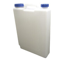 JERRYCAN 25 L EXTRA PLAT DEUX BOUCHONS