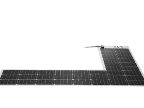 PANNEAU SOLAIRE FORME EN L POUR VAN DUCATO