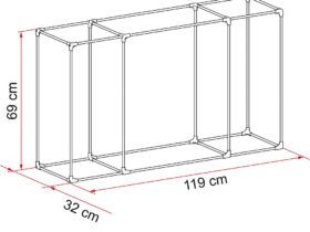 STRUCTURE CADRE POUR HOUSSE CARGO BACK RS