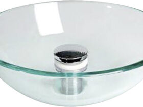 EVIER CAN EN VERRE DIAMETRE 280 MM
