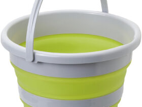 SEAU 10 L REPLIABLE GRIS VERT