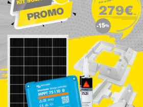 KIT PANNEAU SOLAIRE 120W