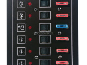 PANNEAU COMMANDES 6 CIRCUITS SCHEIBER 10412