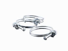 SET DE 3 COLLIERS POUR TUYAU EN SPIRALE