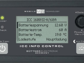 PANNEAU INFO CONTROLE POUR BOOSTER/CONVERTISSEUR BUTTNER