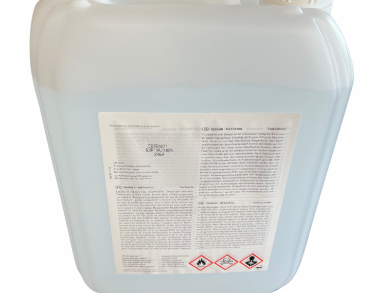 BIDON RECHARGE EFOY M10 cartouche carburant 10 litres d’origine