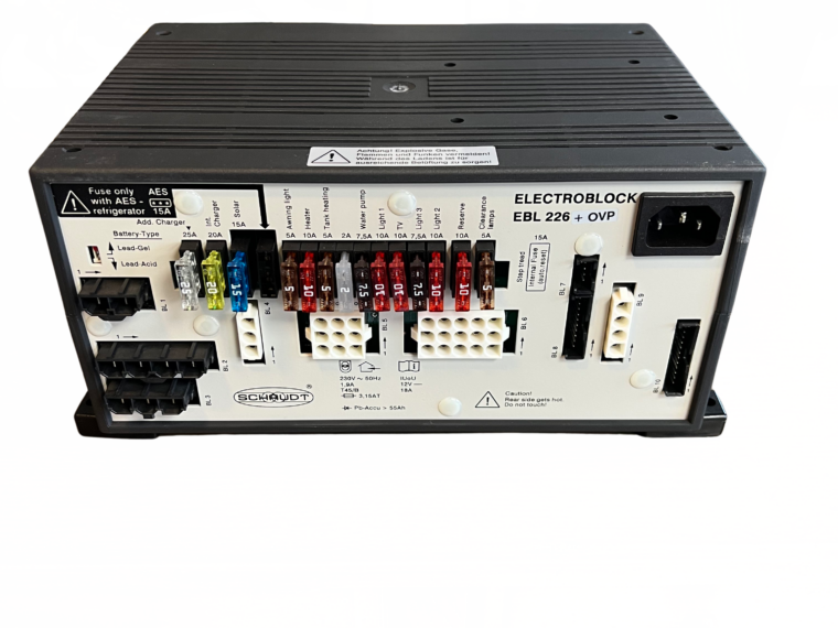 ELECTROBLOCK EBL 226 SCHAUDT boîtier gris foncé ADRIA 2008-2015