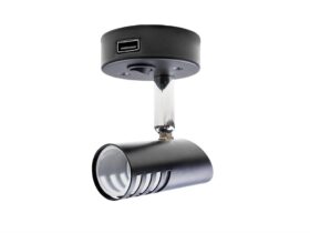 SPOT LED NOIR 12/24v