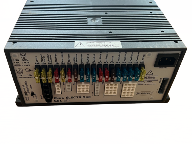 ELECTROBLOC SCHAUDT EBL 271 boîtier gris dernière version OEM