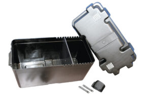 BOITE COUVERCLE BATTERIE AJUSTABLE