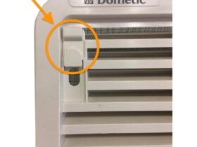 VERROU CURSEUR GRILLE FRIGO DOMETIC