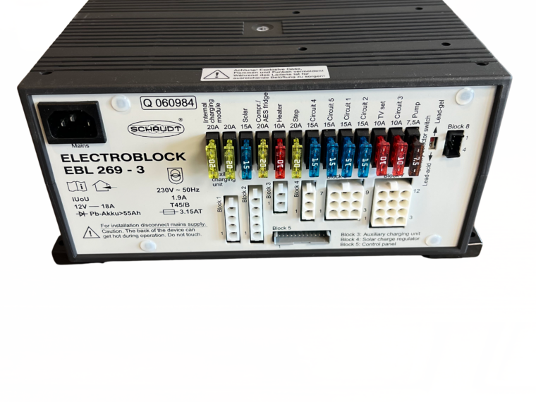 ELECTROBLOC SCHAUDT EBL 269 version 3 boîtier gris foncé OEM