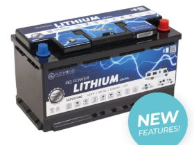 BATTERIE LITHIUM CAMPING-CAR 100AH