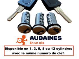 BARILLET CYLINDRE CLES STS