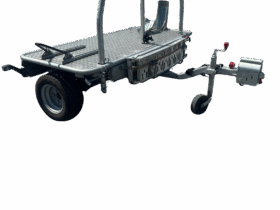 REMORQUE PORTE MOTO TRANSVERSALE