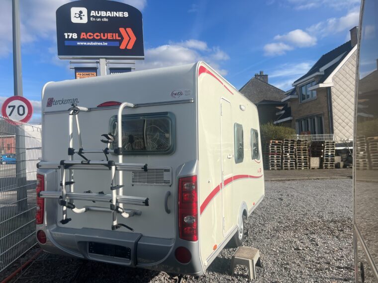 CARAVANE-OCCASION-STERCKEMAN-1120KG Sterckeman Alizé 420 CP caravane 4 places 2012