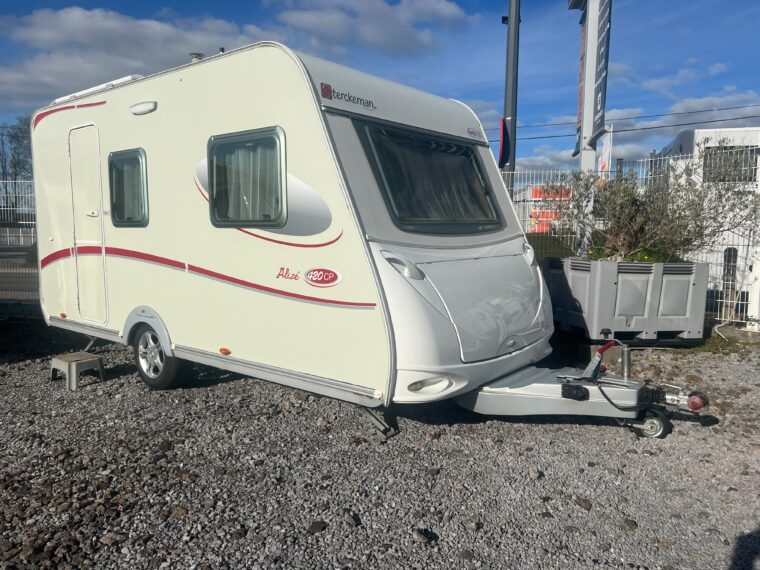 CARAVANE-OCCASION-STERCKEMAN-1120KG Sterckeman Alizé 420 CP caravane 4 places 2012