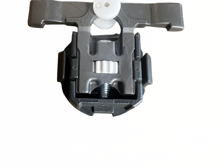 CURSEUR MIROIR GLISSIERE ADRIA pour porte miroir coulissante Adria