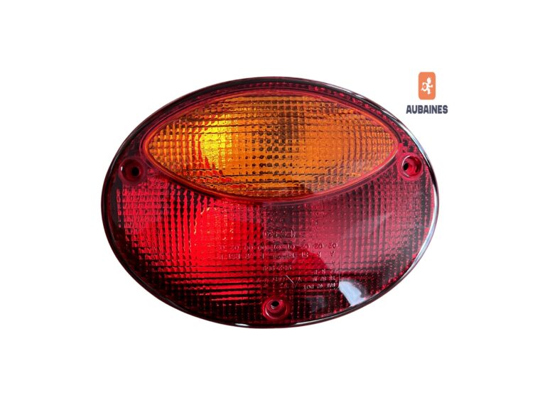 Feu ovale clignotant brouillard 12V camping-car italien CI Roller Team