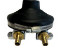 Pompe à pied camping-car fixation 2 vis sur plancher