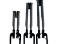 Compas de fenêtre ADRIA à cliquer gris aluminium vue principale