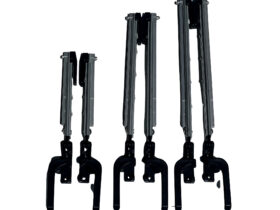 Compas de fenêtre ADRIA à cliquer gris aluminium vue principale