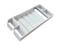 Grille évacuation gaz brûlés frigo Dometic clipsée sur aération L(S) 100